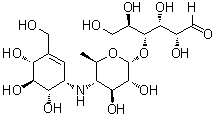 Amylostatin XG molecular structure (CAS 68128-53-0)