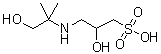 结构式 CAS# 68399-79-1, 3-[(1,1-二甲基-2-羟基乙基)氨基]-2-羟基丙磺酸