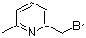 2-溴甲基-6-甲基吡啶分子结构 (CAS 68470-59-7)