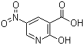 2-Hydroxy-5-nitronicotinic acid molecular structure (CAS 6854-07-5)