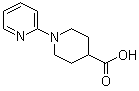 结构式 CAS# 685827-70-7, 1-(2-吡啶基)-4-哌啶甲酸