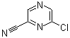 2-氯-6-氰基吡嗪分子结构 (CAS 6863-74-7)