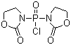 结构式 CAS# 68641-49-6, 双(2-氧代-3-恶唑烷基)次磷酰氯