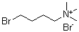N-(4-溴丁基)三甲基溴化铵分子结构 (CAS 6875-49-6)