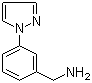 结构式 CAS# 687635-04-7, [3-(1H-吡唑-1-基)苯基]甲胺