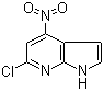 结构式 CAS# 688781-87-5, 6-氯-4-硝基-1H-吡咯并[2,3-b]吡啶