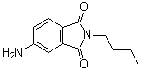 结构式 CAS# 68930-97-2, N-丁基-4-氨基邻苯二甲酰亚胺