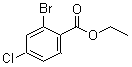 structure of CAS# 690260-90-3, Ethyl 2-bromo-4-chlorobenzoate