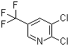 structure of CAS# 69045-84-7, 2,3-Dichloro-5-(trifluoromethyl)pyridine;2,3,5-DCTF
