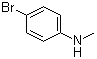 结构式 CAS# 6911-87-1, N-甲基-4-溴苯胺