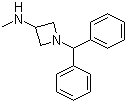 结构式 CAS# 69159-49-5, N-(1-二苯甲基氮杂环丁烷-3-基)-N-甲胺