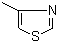 structure of CAS# 693-95-8, 4-Methylthiazole;4-Methyl thiazole