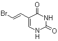 结构式 CAS# 69304-49-0, 5-[(1E)-2-溴乙烯基]-2,4(1H,3H)-嘧啶二酮