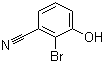 2-Bromo-3-hydroxybenzonitrile molecular structure (CAS 693232-06-3)