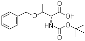 Boc-O-benzyl-D-threonine molecular structure (CAS 69355-99-3)