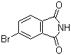 structure of CAS# 6941-75-9, 4-Bromophthalimide;5-Bromoisoindole-1,3-dione