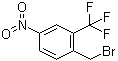 structure of CAS# 694499-22-4, 1-(Bromomethyl)-2-(trifluoromethyl)-4-nitrobenzene;1-(Bromomethyl)-4-nitro-2-(trifluoromethyl)benzene