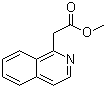 结构式 CAS# 69582-93-0, 异喹啉-1-乙酸甲酯