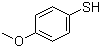 4-甲氧基苯硫酚分子结构 (CAS 696-63-9)