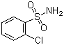 结构式 CAS# 6961-82-6, 邻氯苯磺酰胺