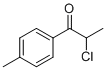 structure of CAS# 69673-92-3, 2-Chloro-1-(4-methylphenyl)-1-Propanone