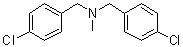 4-氯-N-[(4-氯苯基)甲基]-N-甲基苯甲胺分子结构 (CAS 6970-85-0)