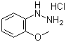 结构式 CAS# 6971-45-5, 2-甲氧基苯肼盐酸盐
