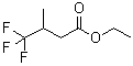 4,4,4-三氟-3-甲基丁酸乙酯分子结构 (CAS 6975-13-9)