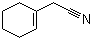 structure of CAS# 6975-71-9, 1-Cyclohexenylacetonitrile;1-Cyclohexene-1-acetonitrile; Cyclohex-1-ene-1-acetonitrile