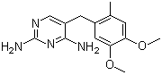 structure of CAS# 6981-18-6, Ormetoprim;5-(4,5-dimethoxy-2-methylbenzyl)-2,4-diaminopyrimidine