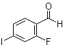 结构式 CAS# 699016-40-5, 2-氟-4-碘苯甲醛