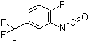 结构式 CAS# 69922-27-6, 2-氟-5-三氟甲基苯基异氰酸酯