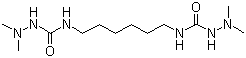 4,4'-Hexamethylenebis(1,1-dimethylsemicarbazide) molecular structure (CAS 69938-76-7)
