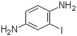 结构式 CAS# 69951-01-5, 2-碘-1,4-苯二胺