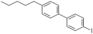 结构式 CAS# 69971-79-5, 4-戊基-4'-碘联苯