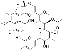 利福霉素分子结构 (CAS 6998-60-3)