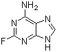 2-氟-6-氨基嘌呤分子结构 (CAS 700-49-2)