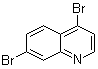 结构式 CAS# 700871-88-1, 4,7-二溴喹啉