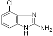 结构式 CAS# 701-14-4, 4-氯-1H-苯并咪唑-2-胺