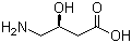 structure of CAS# 7013-05-0, (S)-(+)-4-Amino-3-hydroxybutyric acid
