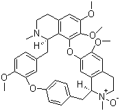 Isotetrandrine N-2'-oxide molecular structure (CAS 70191-83-2)