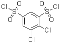 结构式 CAS# 70269-54-4, 4,5-二氯-1,3-苯二磺酰二氯