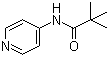 结构式 CAS# 70298-89-4, N-(吡啶-4-基)三甲基乙酰胺