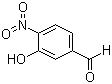 结构式 CAS# 704-13-2, 3-羟基-4-硝基苯甲醛