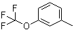 结构式 CAS# 705-44-2, 3-(三氟甲氧基)甲苯
