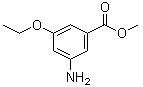 structure of CAS# 706792-04-3, 3-Amino-5-ethoxybenzoic acid methyl ester