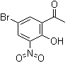 结构式 CAS# 70978-54-0, 5'-溴-2'-羟基-3'-硝基苯乙酮