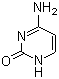 structure of CAS# 71-30-7, Cytosine;4-Amino-2(1H)-pyrimidinone; 2-Oxy-4-amino pyrimidine