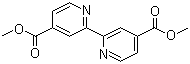 结构式 CAS# 71071-46-0, 2,2'-联吡啶-4,4'-二甲酸甲酯