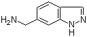 structure of CAS# 710943-26-3, 6-Aminomethylindazole;6-Aminomethyl-1H-indazole